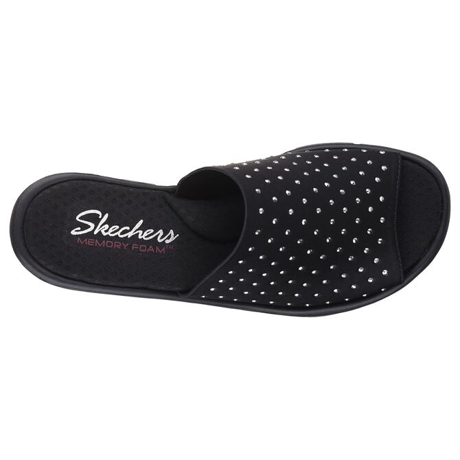 Sandalia Skechers Cali Rumblers: Silky Smooth para Mujer