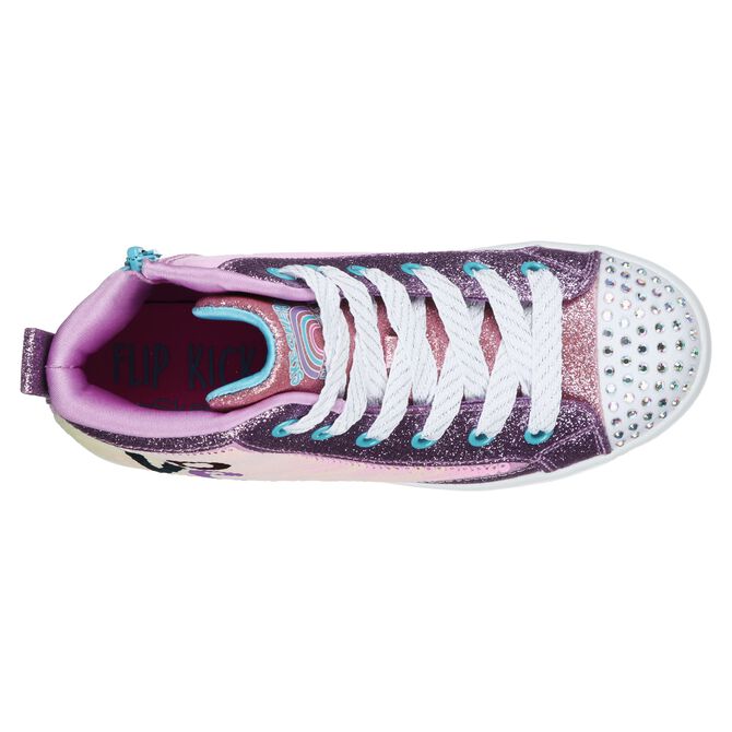 Tenis Skechers Twinkle Toes Flip Kicks: Twi-Lites 2.0 - Lilac Love para Mujer