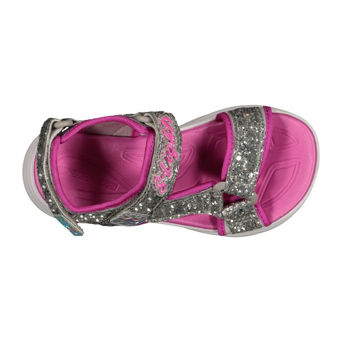 Sandalia Skechers Girls S Lights: Glimmer Kicks- Gliterry Glam para Niña